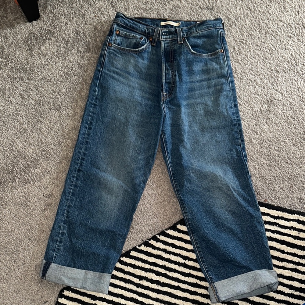 Classic Blue Levi Denim Jeans